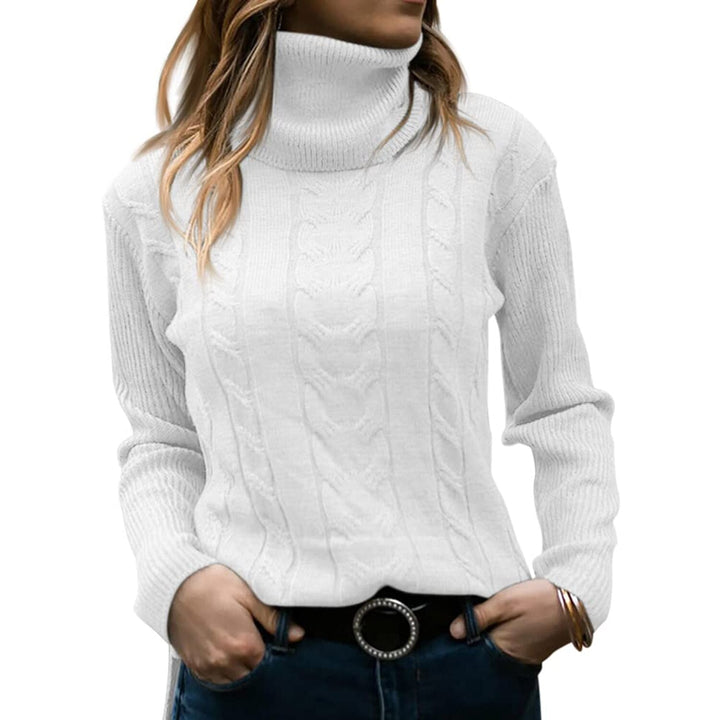 Levoire | Pulls à col montant chauds Blanc