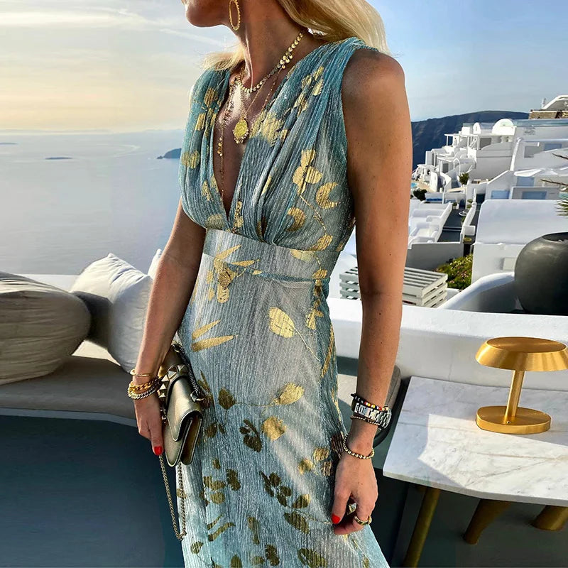 Levoire | Robe D'été Fluide Pour Femme - Maxi