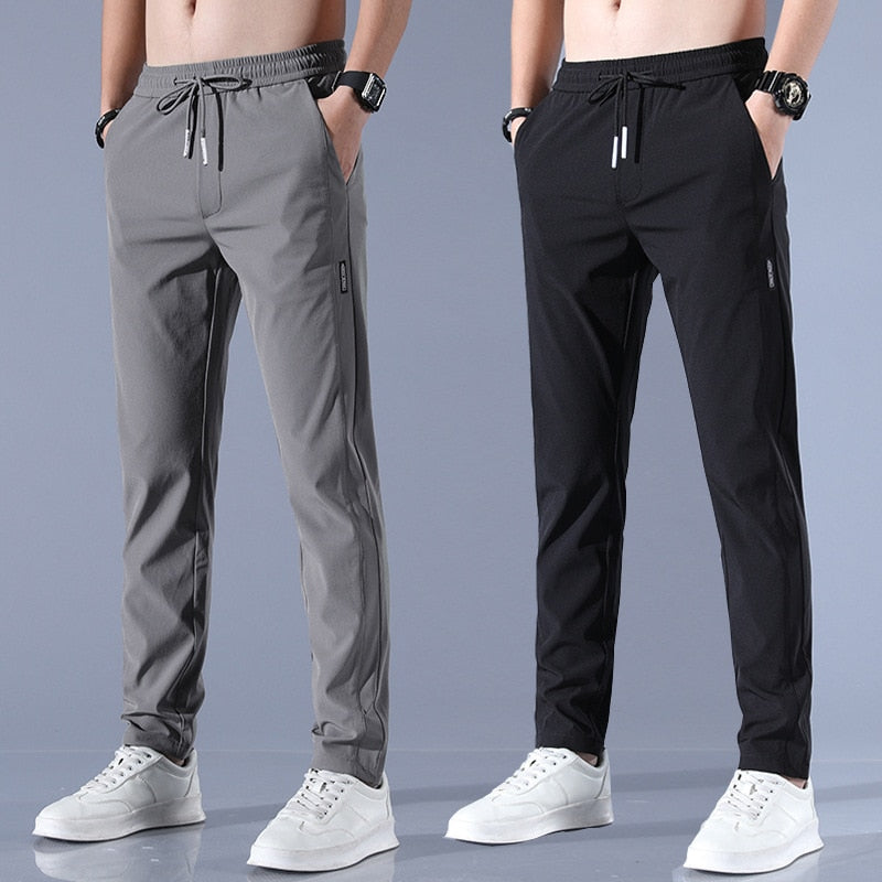 Levoire | Ice Silk Slim Fit Pantalon pour Hommes