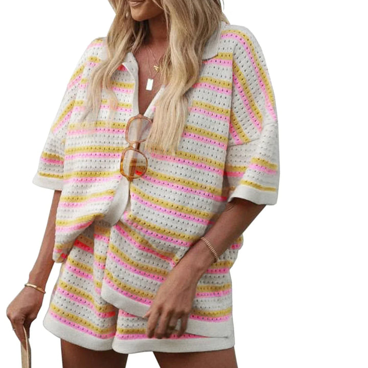 Levoire | Co Ord Ensemble Jaune Rose