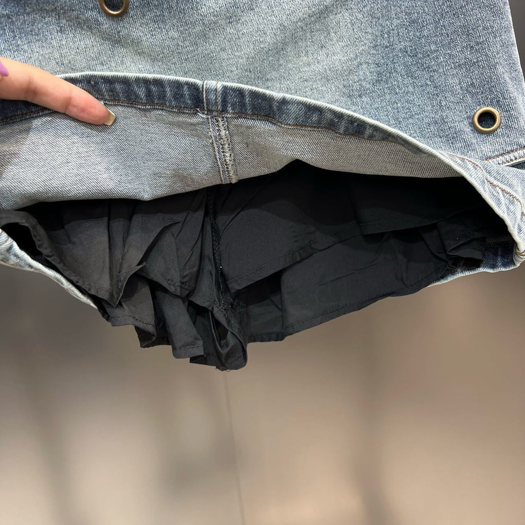 Levoire | Jupe En Denim Courte Pour Femmes