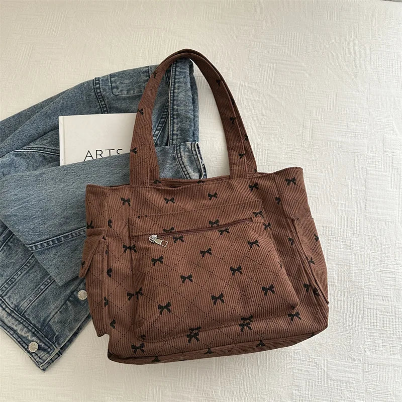 Levoire | Sac De Transport Rembourré Avec Motif À Nœuds Pour Femmes