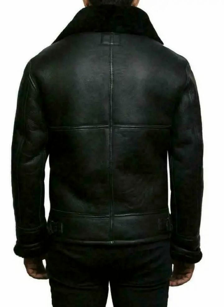 Levoire | Veste D’Hiver En Cuir Élégante