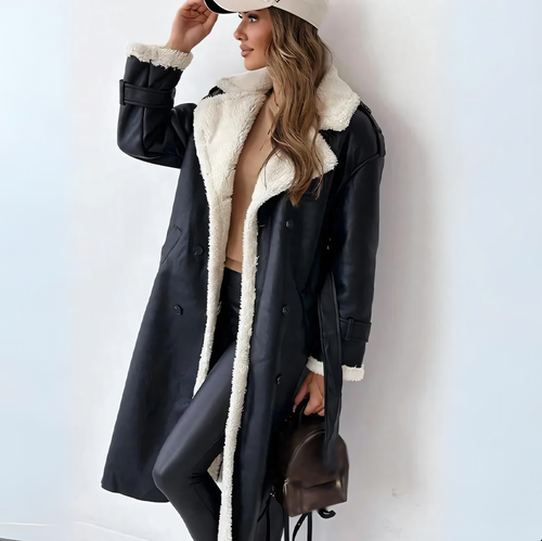 Levoire | Manteau Long Chaud Et Doublé