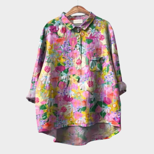 Levoire | Blouse À La Mode Avec Des Plis Élégants