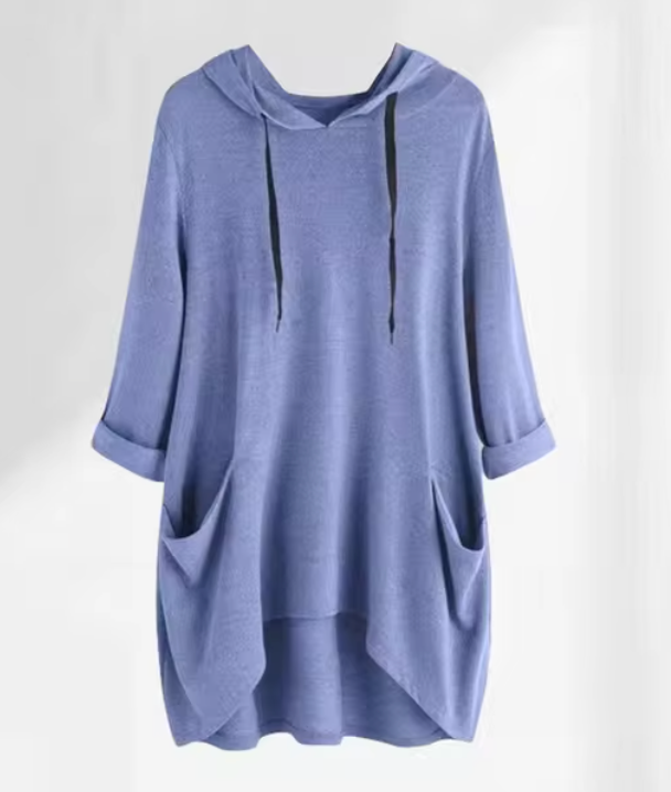 Levoire | Hoodie Surdimensionné Bleu