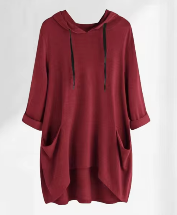 Levoire | Grande Taille Hoodie Rot