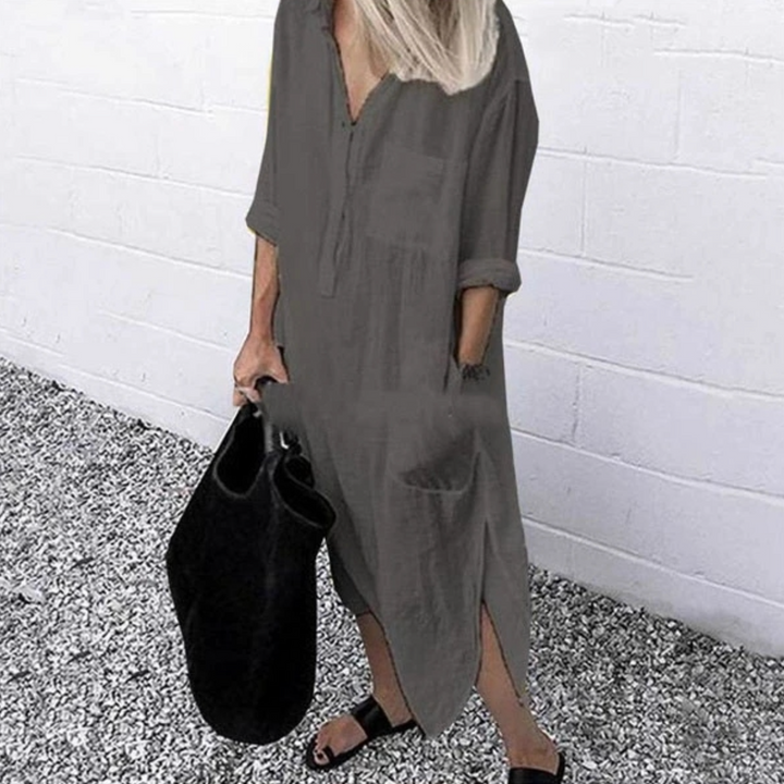 Levoire | Robe D'Été À La Mode Et Confortable Gris