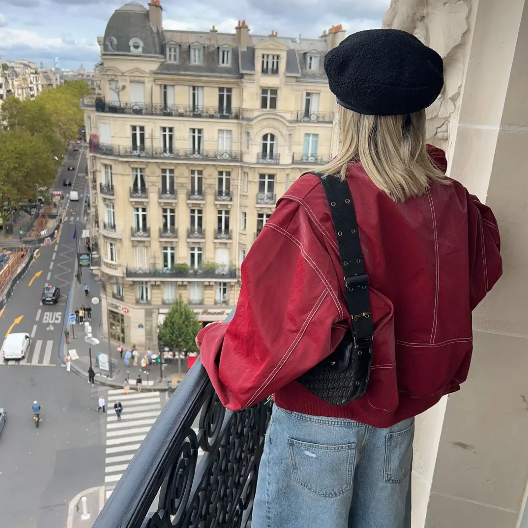 Levoire | Veste En Cuir Surdimensionnée Test