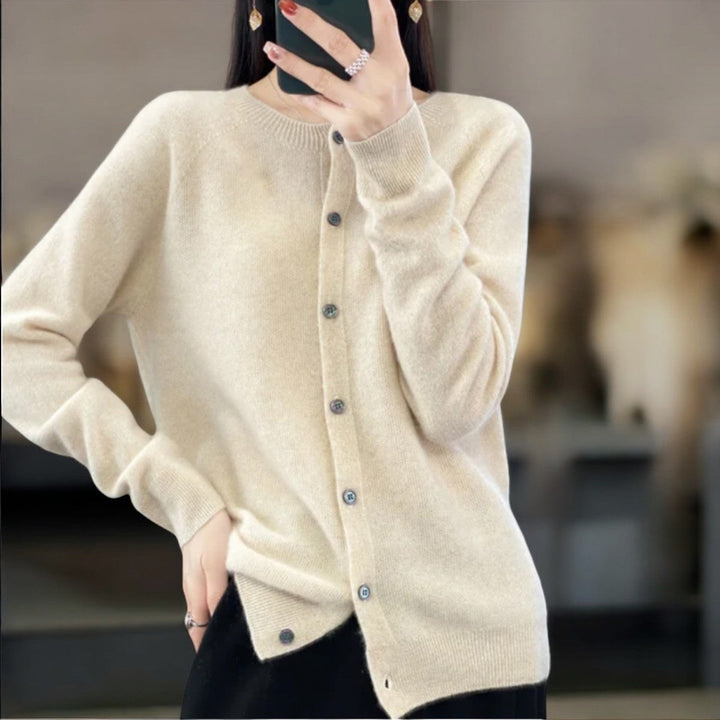 Levoire | Pull en laine chaude et fait à la main Beige (Seulement 6 pièces disponibles)