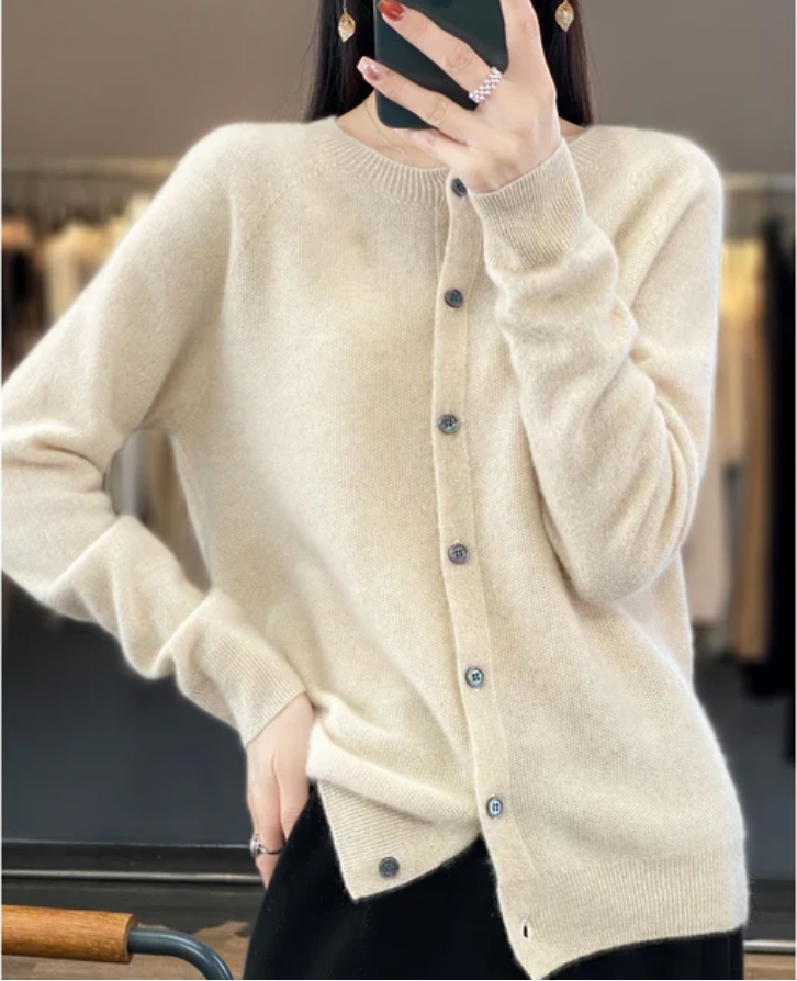 Levoire | Doux gilet en laine Beige