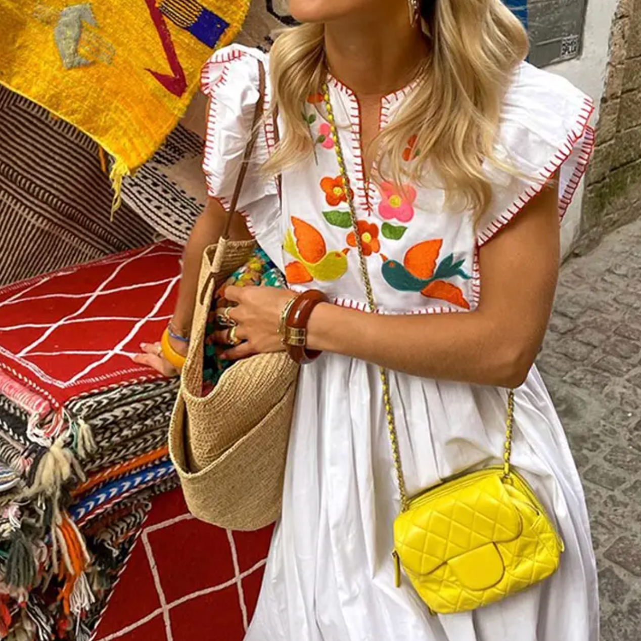 Levoire | Robe fluide avec nœud