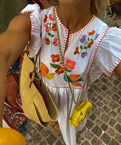 Levoire | Robe fluide avec nœud