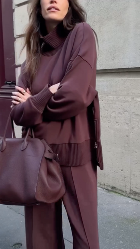 Levoire | Ensemble En Tricot Avec Une Texture Douce
