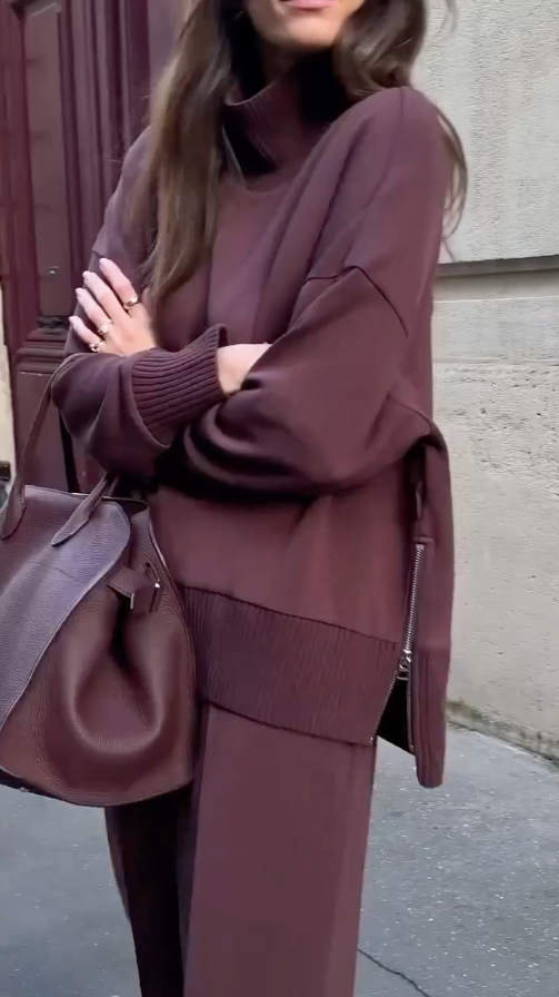 Levoire | Ensemble En Tricot Avec Une Texture Douce