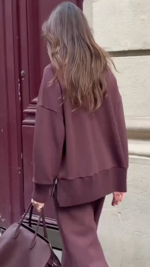 Levoire | Ensemble En Tricot Avec Une Texture Douce