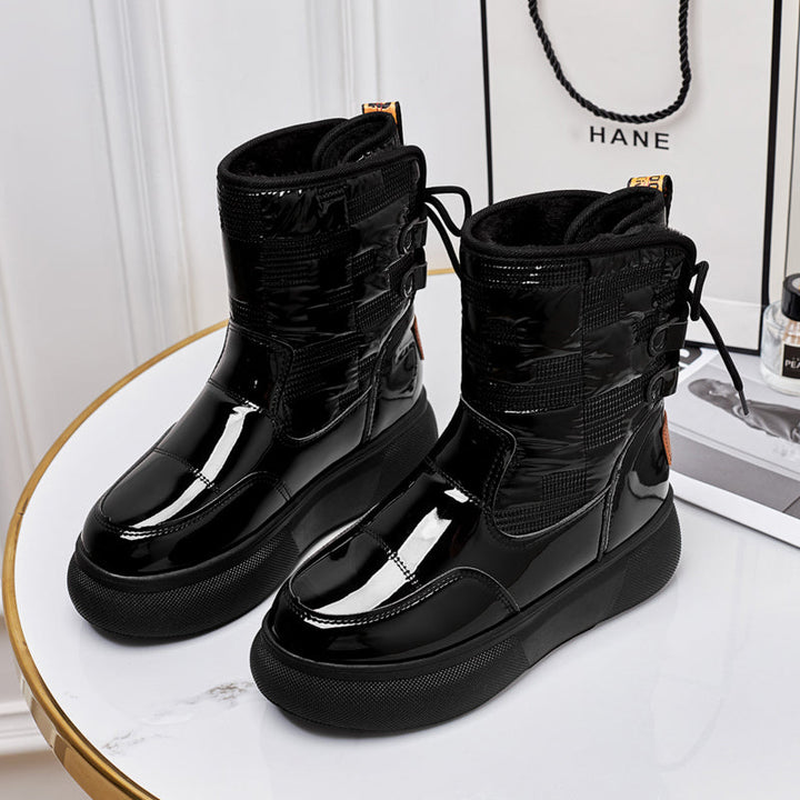 Levoire | Durable Imperméable Antidérapant Chaussures à Lacets Noir