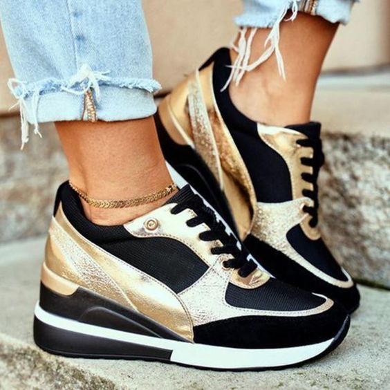 Levoire | Luft Sneakers Femmes Or