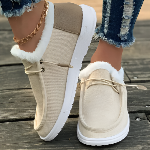 Levoire | Chaussures En Fausse Fourrure Confortables