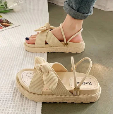 Levoire | Sandales En Style Fée Beige