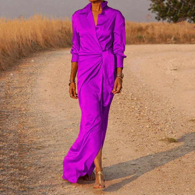 Levoire | Robe Smarte Au Design Intemporel Lilas