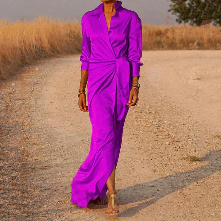 Levoire | Robe Smarte Au Design Intemporel Lilas