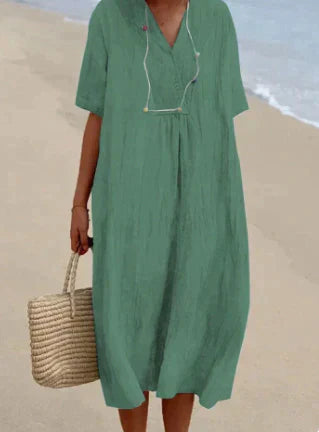 Levoire | Costume En Lin Naturel Et Léger Vert