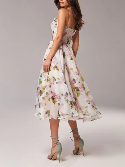Levoire | Robe élégante à imprimé floral