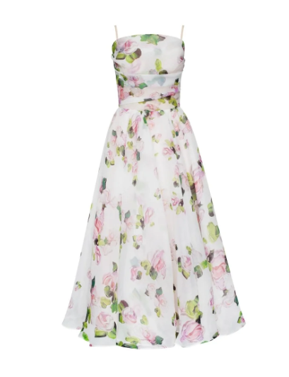 Levoire | Robe élégante à imprimé floral