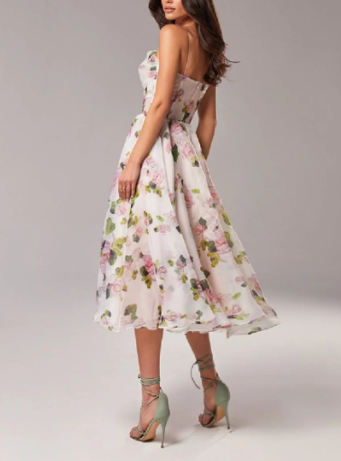 Levoire | Robe élégante à imprimé floral