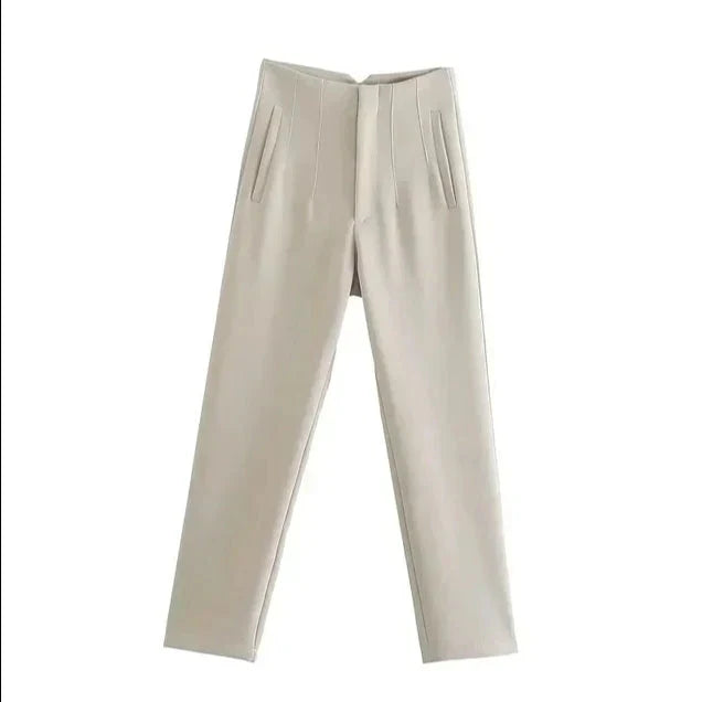 Levoire | Taille - Pantalon Formel Décontracté Pastel