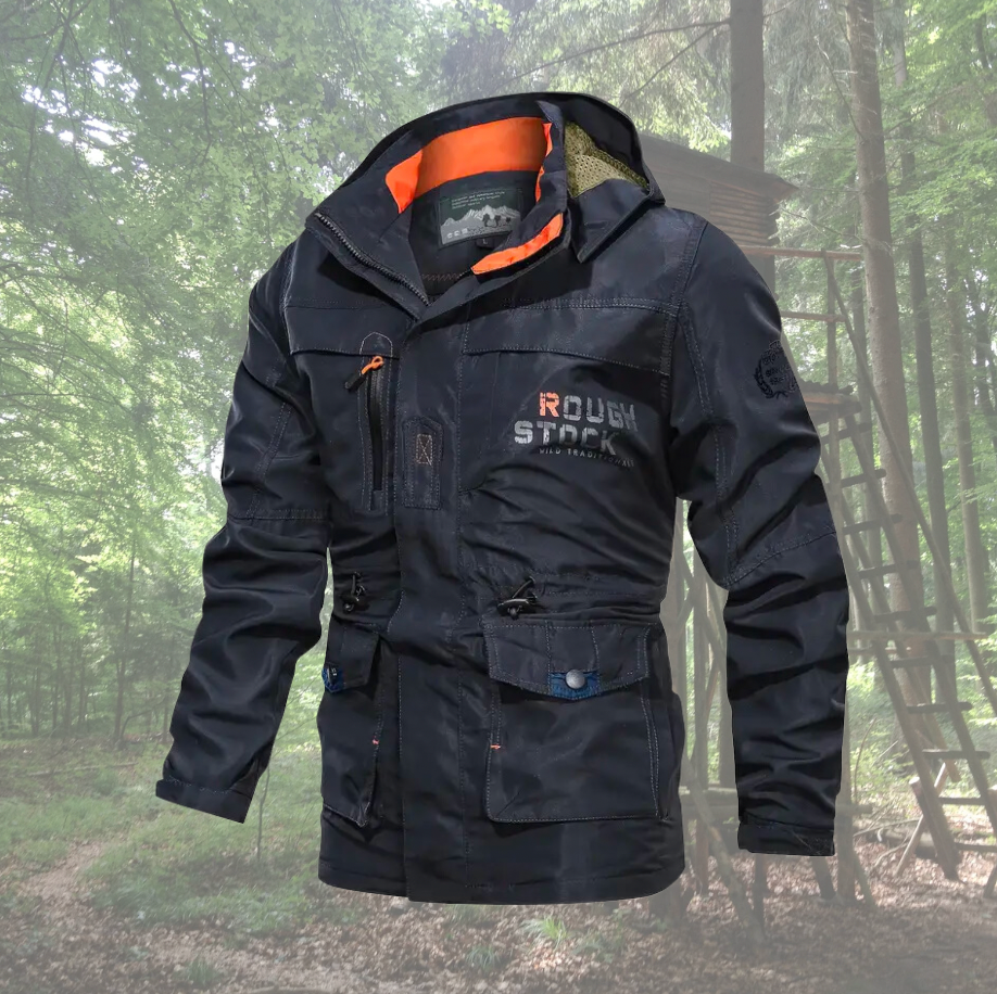 Levoire | Veste Cargo Titan Bleu