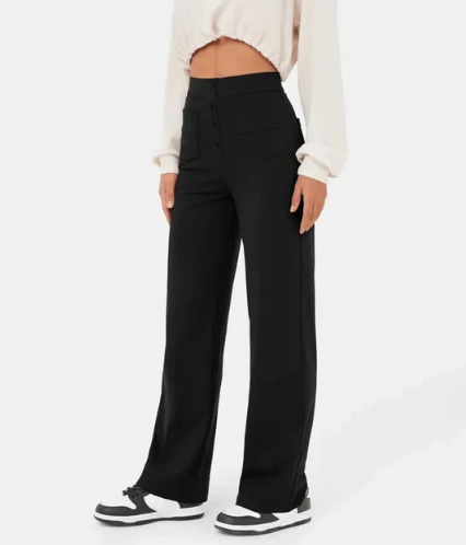 Levoire | Pantalons de loisirs ajustés Taille haute