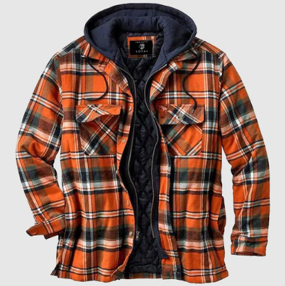 Levoire | VESTE LUMBERJACK Orange