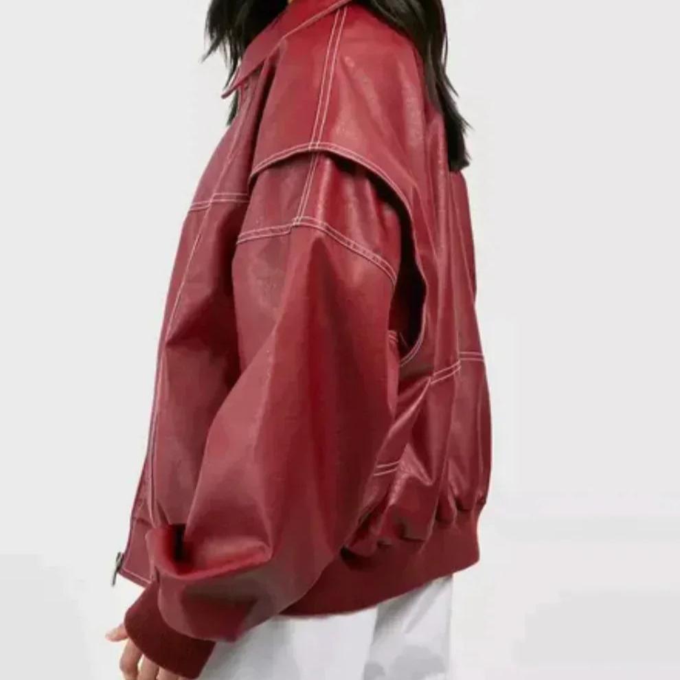 Levoire | Veste surdimensionnée à manches longues avec zip