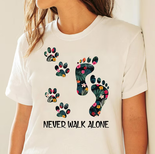 Levoire | Walk Alone | T-Shirt Pour Amoureux Des Animaux