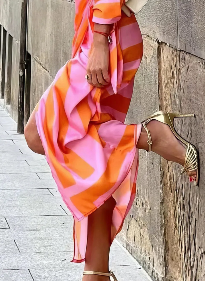 Levoire | Robe Portefeuille Imprimée