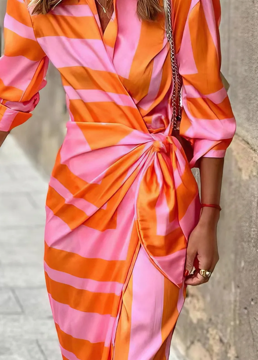 Levoire | Robe Portefeuille Imprimée