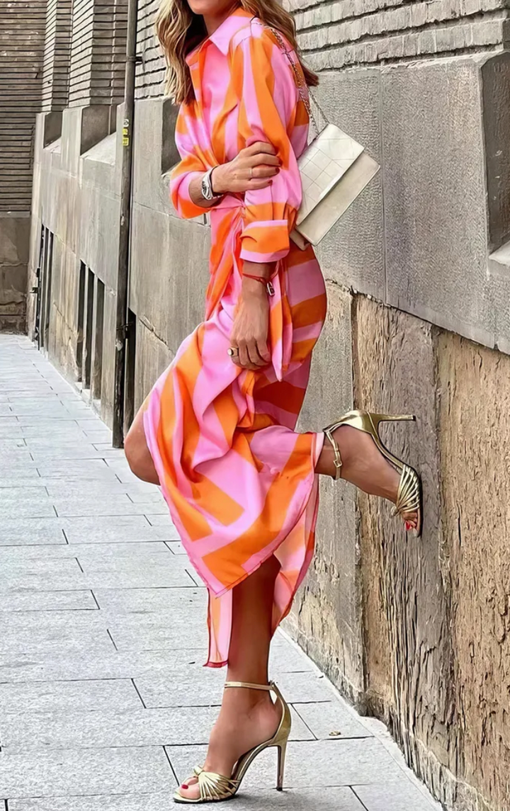 Levoire | Robe Portefeuille Imprimée