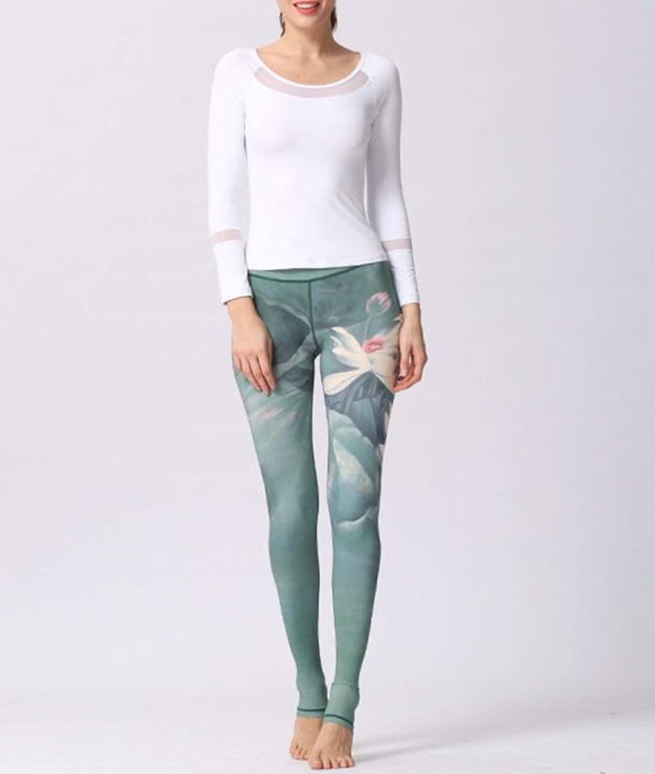 Levoire | Vert Avec Motif Floral