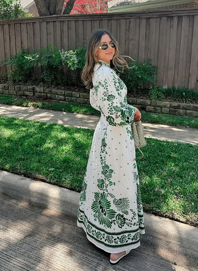 Levoire | Robe Maxi Fluide Avec Une Silhouette Élégante