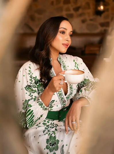 Levoire | Robe Maxi Fleurie