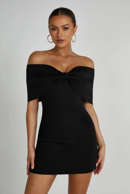 Levoire | Robe mini moderne Noir