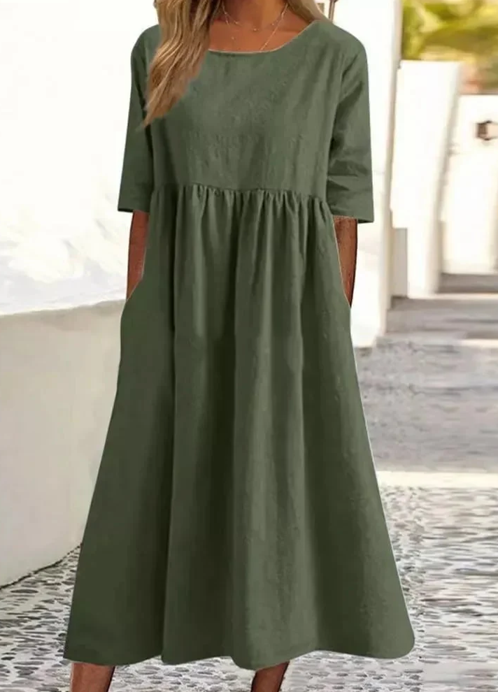 Levoire | Robe élégante de soirée Vert foncé