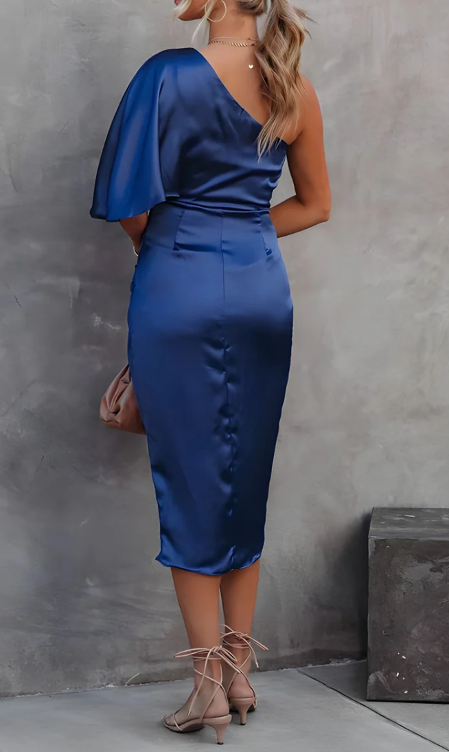 Levoire | Robe Élégante Avec Une Épaule