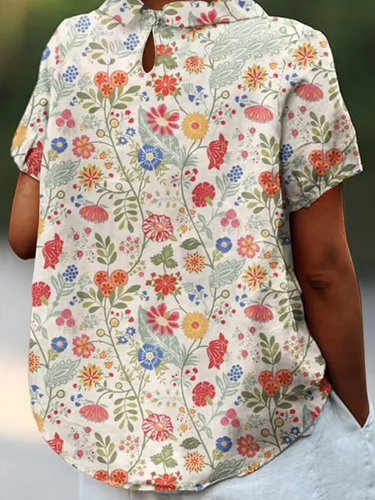 Levoire | Blouse Élégante Avec Motif Floral Pour Femmes