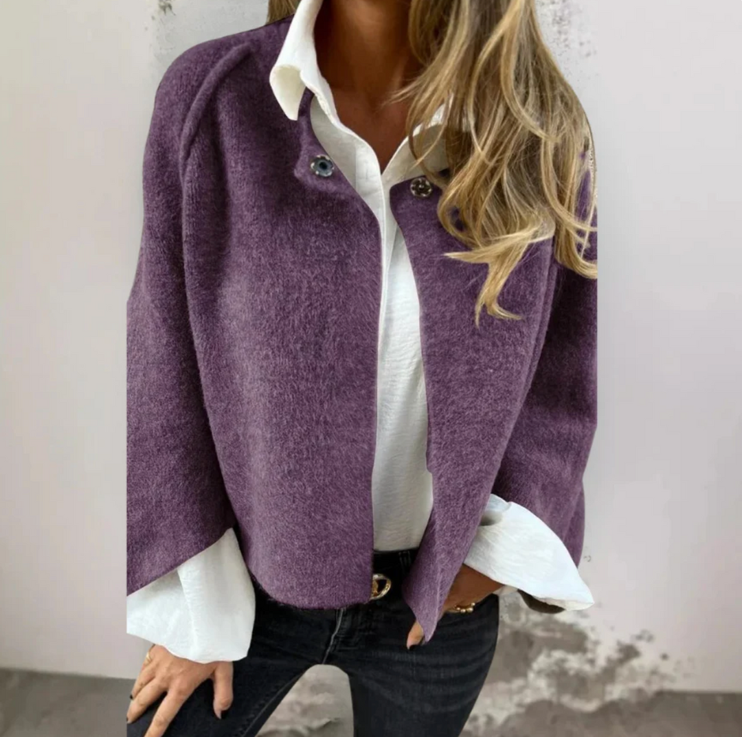 Levoire | Manteau Court Fr La Priode De Transition Lilas