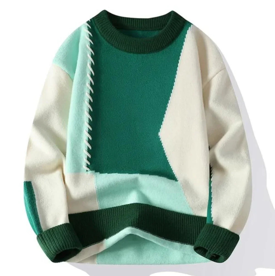 Levoire | Écrit Artistiquement Jersey Vert d'eau-Vert
