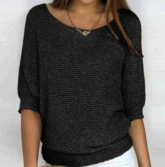 Levoire | Pull À Manches Bouffantes Noir