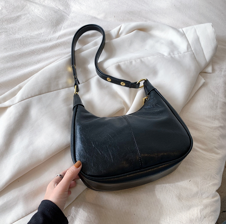 Levoire | Sac En Cuir Simple Noir Une taille
